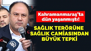 Sağlık terörüne sağlık çalışanlarından tepki!