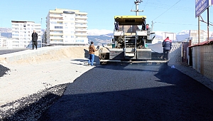 Toptancılar Sitesi Yoluna Asfalt