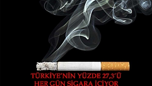 Türkiye’nin Yüzde 27,3’ü Her Gün Sigara İçiyor
