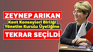 Zeynep Arıkan Yeniden Kent Konseyleri Birliği Yönetim Kurulu Üyeliğine Seçildi