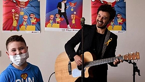 Buray çocuklarla bir araya geldi