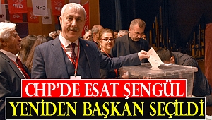 CHP'de Esat Şengül Yeniden Başkan Seçildi