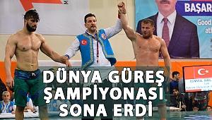 Dünya Güreş Şampiyonası Sona Erdi