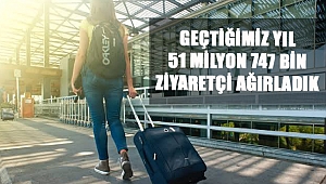 Geçtiğimiz Yıl 51 Milyon 747 Bin Ziyaretçi Ağırladık 