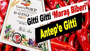 Gitti Gitti 'Maraş Biberi' Antep'e Gitti