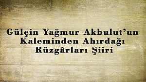 Gülçin Yağmur Akbulut’un Kaleminden Ahırdağı Rüzgârları Şiiri