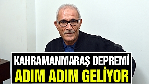 Kahramanmaraş Depremi Adım Adım Geliyor