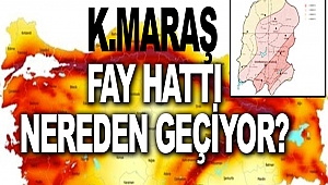 Kahramanmaraş Fay Hattı Nereden Geçiyor