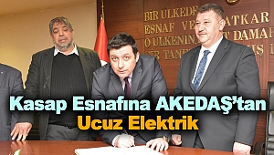 Kasap Esnafına AKEDAŞ'tan Ucuz Elektrik