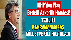 MHP'den Flaş Bedelli Askerlik Hamlesi!Sefer Aycan Teklifi TBMM’ye Sundu