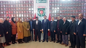 Mutlu Kaya’dan Şehitler ve Gaziler Derneğine Ziyaret