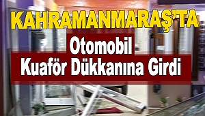 Otomobil Kuaför Dükkanına Girdi