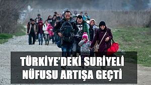 Türkiye’deki Suriyeli Nüfusu Artışa Geçti
