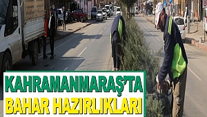 Türkoğlu'nda Bahar Hazırlıkları