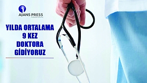 Yılda Ortalama 9 Kez Doktora Gidiyoruz