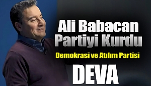 Ali Babacan Partiyi Kurdu: Başvuru Bugün Yapılacak