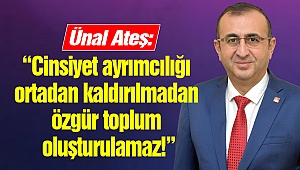 Ateş: Cinsiyet ayrımcılığı ortadan kaldırılmadan özgür toplum oluşturulamaz!