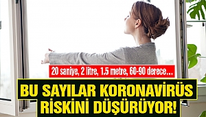 Bu Sayılar Koronavirüs Riskini Düşürüyor!