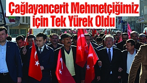 Çağlayancerit Mehmetçiğimiz İçin Tek Yürek Oldu