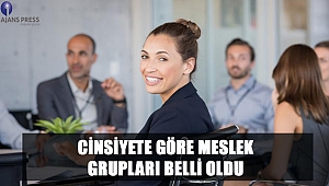 Cinsiyete Göre Meslek Grupları Belli Oldu