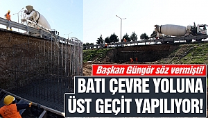 Kahramanmaraş Batı çevre yoluna üst geçit yapılıyor!
