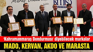 Kahramanmaraş Dondurması İsmini Mado, Kervan, Akdo ve Marasta kullanacak