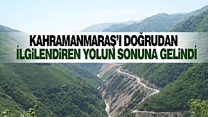 Kahramanmaraş'ı Doğrudan İlgilendiren Yolun Yüzde 95'i Tamam