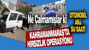 Kahramanmaraş’ta Hırsızlık Operasyonu: 12 Kişi Tutuklandı
