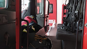 Kahramanmaraş’ta İtfaiye Dezenfekte Edildi