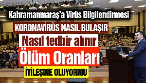 Kahramanmaraş'ta Koronavirüs Bilgilendirmesi 