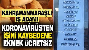 Kahramanmaraşlı Esnaftan Örnek Davranış