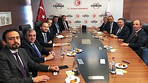 KMTSO Heyeti Eximbank Yönetimi İle Bir Araya Geldi