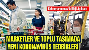 Marketler Ve Toplu Taşımada Yeni Koronavirüs Tedbirleri