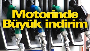Motorinde büyük indirim yolda