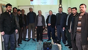 Pazarcık’ta Zeytin Yetiştiriciliği Eğitim Toplantısı Düzenlendi