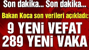 Sağlık Bakanı Açıkladı, Vaka Sayısı 1.256 Ölen 30 Oldu