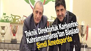 Teknik Direktörlük Kariyerine Kahramanmaraş’tan Başladı Şimdi Amedspor’da!