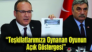 Teşkilatlarımıza Oynanan Oyunun Açık Göstergesi