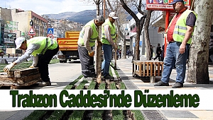 Trabzon Caddesi’nde Düzenleme
