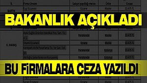 Bakanlık Kahramanmaraş'taki Firmaları İfşa Etti 