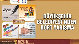 Büyükşehir’den Dört Yarışma