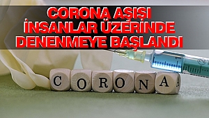Corona Aşısı İnsanlar Üzerinde Denenmeye Başlandı