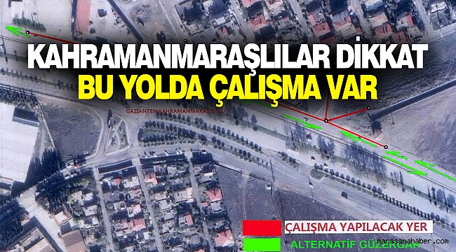 Doğu Çevre Yolu'nda Çalışma Var