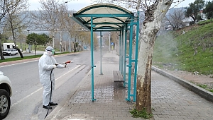 Kahramanmaraş’ta Dezenfekte çalışmaları tüm hızıyla devam ediyor