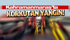 Kahramanmaraş'ta Fabrika Yangını