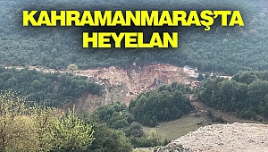 Kahramanmaraş'ta Heyelan