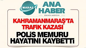 Kahramanmaraş'ta Otomobilin Çarptığı Polis Hayatını Kaybetti