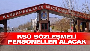 KSÜ 44 sözleşmeli personel alacak