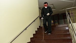 KSÜ’de Dezenfekte Çalışmaları Aralıksız Sürüyor