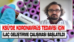 Ksü’de, Koronavirüs Tedavisi İçin İlaç Geliştirme Çalışması Başlatıldı